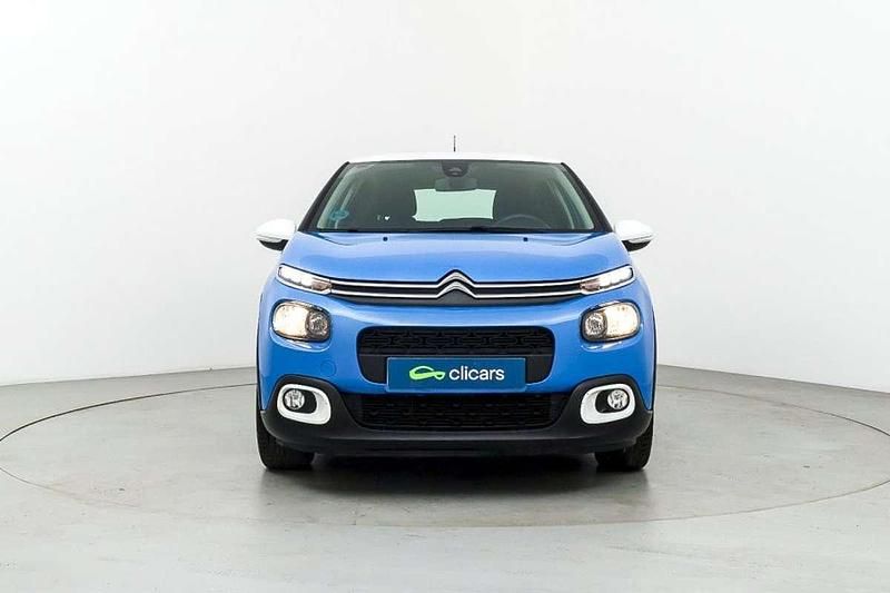 Usado Citroën C3 Feel 110 CV (80 kW) 2019 Azul Utilitario