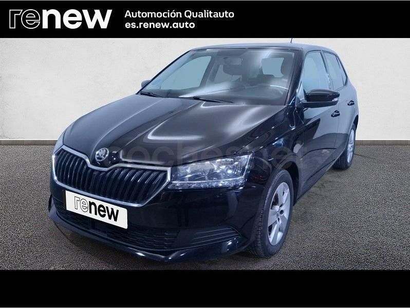 Usado Skoda Fabia Ambition 95 CV (69 kW) 2019 Negro Berlina