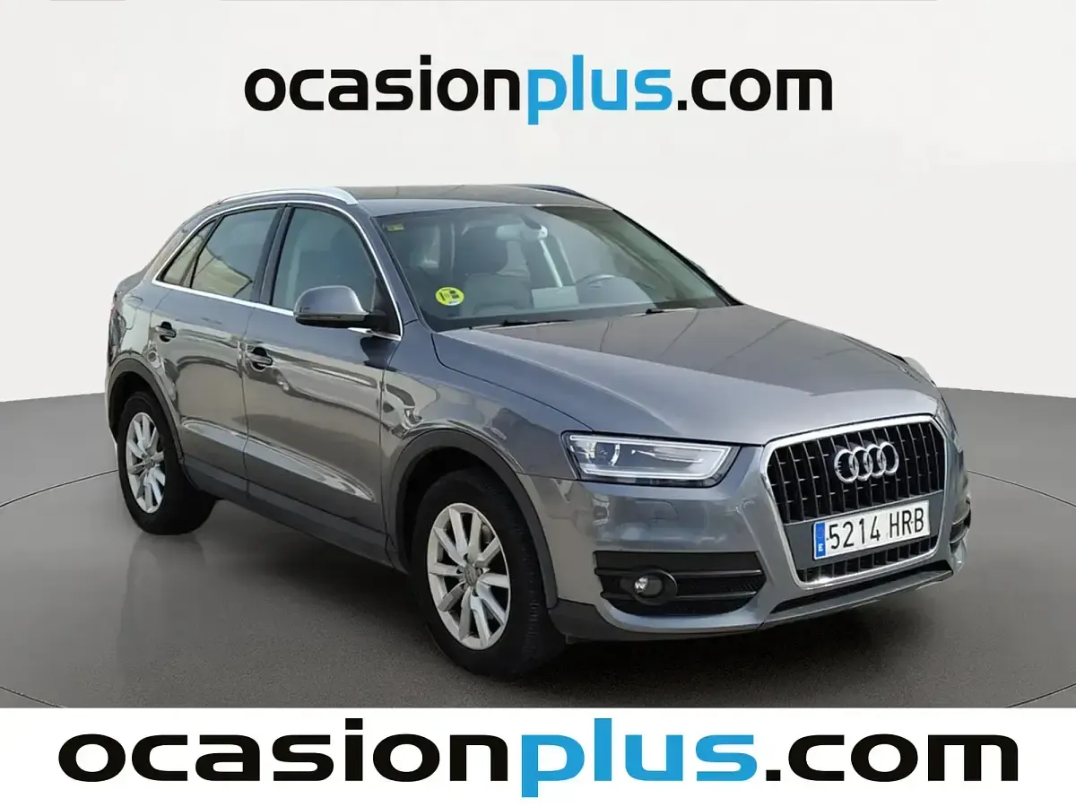 Usado Audi Q3 Ambiente 140 CV (102 kW) 2013 Gris SUV