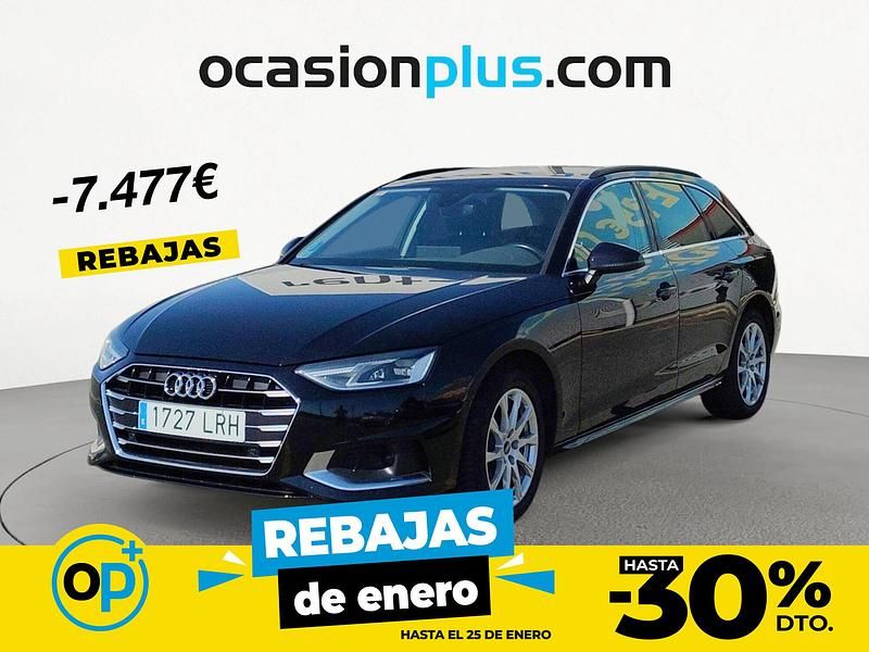 Negro Usado 2021 Audi A4 Advanced Plus Familiar | 19.990 € (Precio justo) - Imagen 1/4