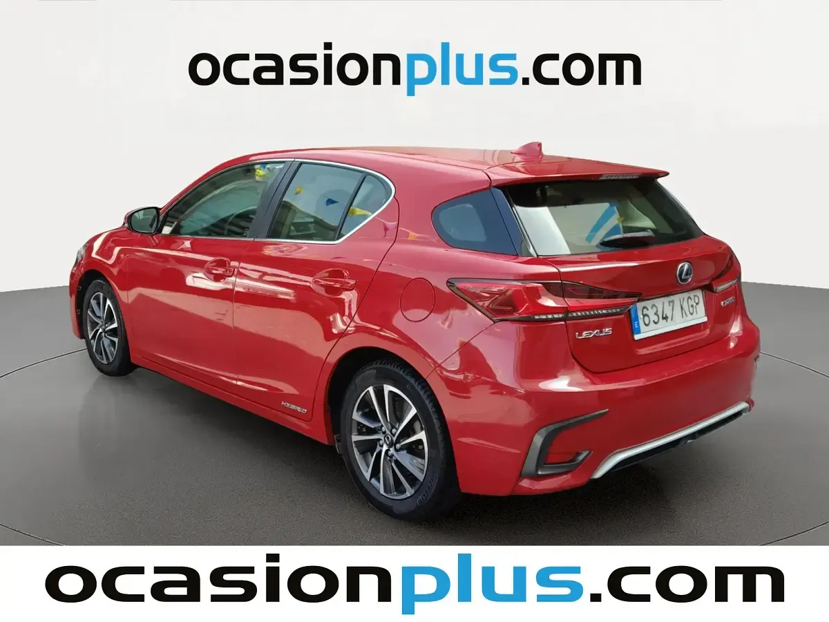 Usado Lexus CT200h Business Edition 136 CV (100 kW) 2018 Rojo Utilitario