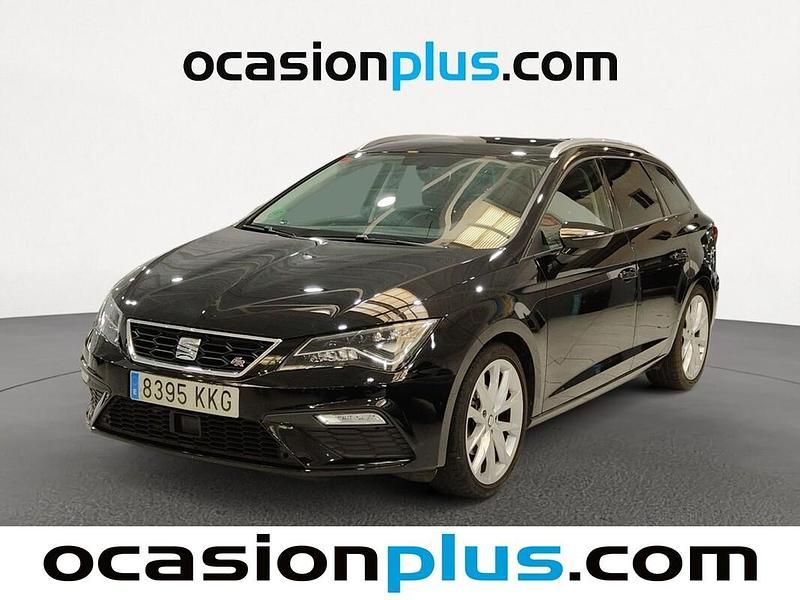 Usado Seat Leon ST FR 125 HP (91 kW) 2018 Preto Carrinha
