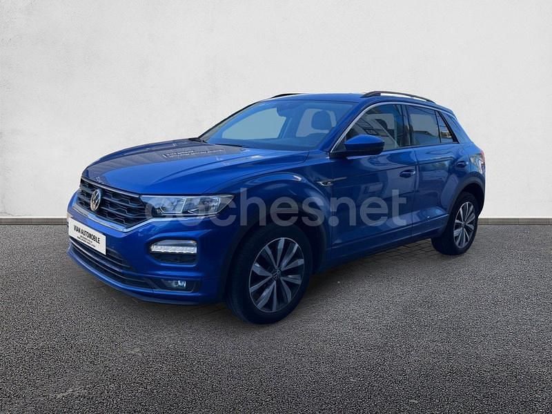 Azul Usado 2021 VW T-Roc Advance SUV | 17.990 € (Precio justo) - Imagen 1/4