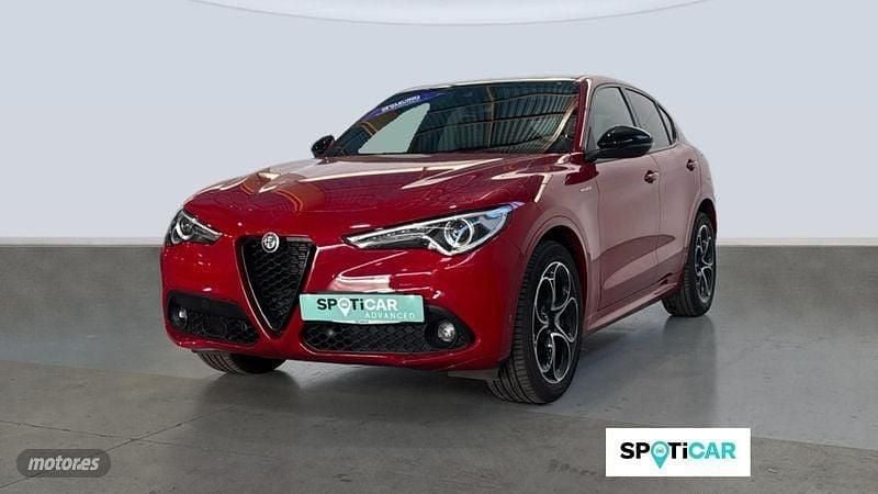 Rojo Usado 2023 Alfa Romeo Stelvio Veloce SUV | 48.900 € (Precio justo) - Imagen 1/4