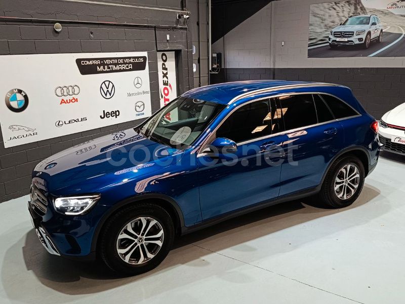 Azul Usado 2021 Mercedes GLC200 SUV | 34.990 € (Buen precio) - Imagen 1/4