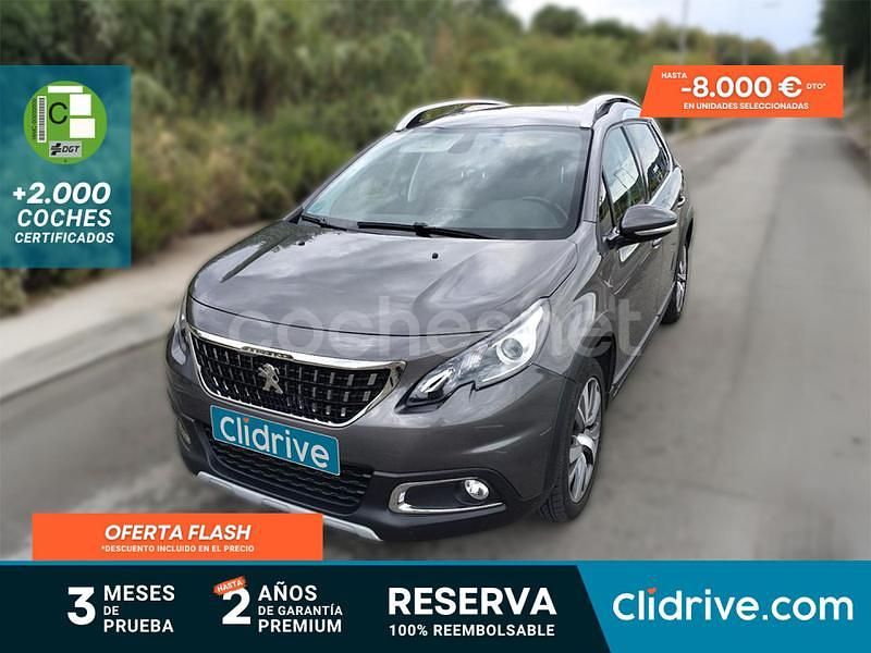 Gris / plata Usado 2018 Peugeot 2008 Allure SUV | 8190 € (Super precio) - Imagen 1/3