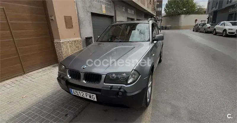 Usado BMW X3 204 CV (150 kW) 2004 Gris / plata SUV