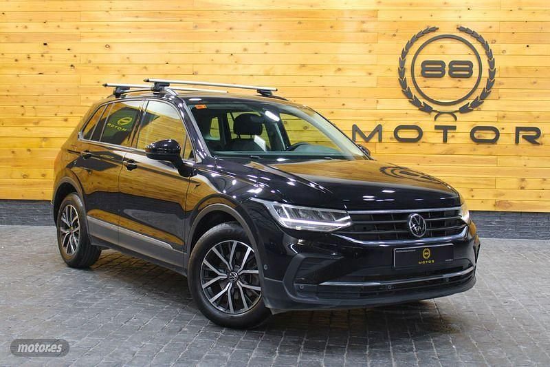 Negro Usado 2021 VW Tiguan Sportline SUV | 24.970 € (Super precio) - Imagen 1/4