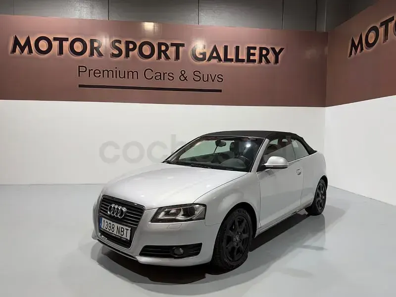 Usado Audi A3 Cabriolet Ambition 160 CV (117 kW) 2008 Gris / plata Descapotable