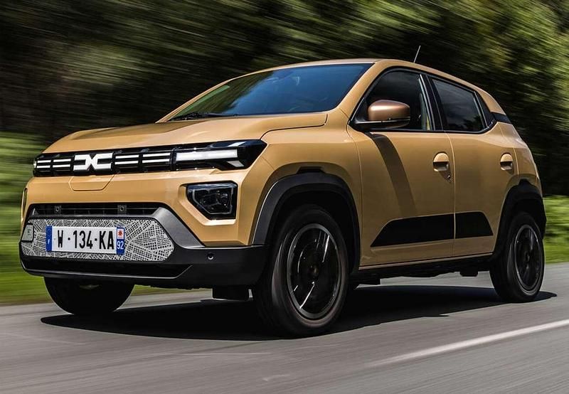 Usado Dacia Spring Comfort Plus 33 kW (45 CV) 2023 Gris Utilitario