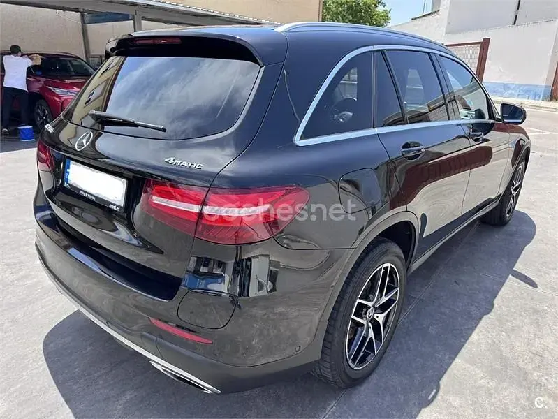 Usado Mercedes GLC350 320 CV (235 kW) 2017 Negro SUV