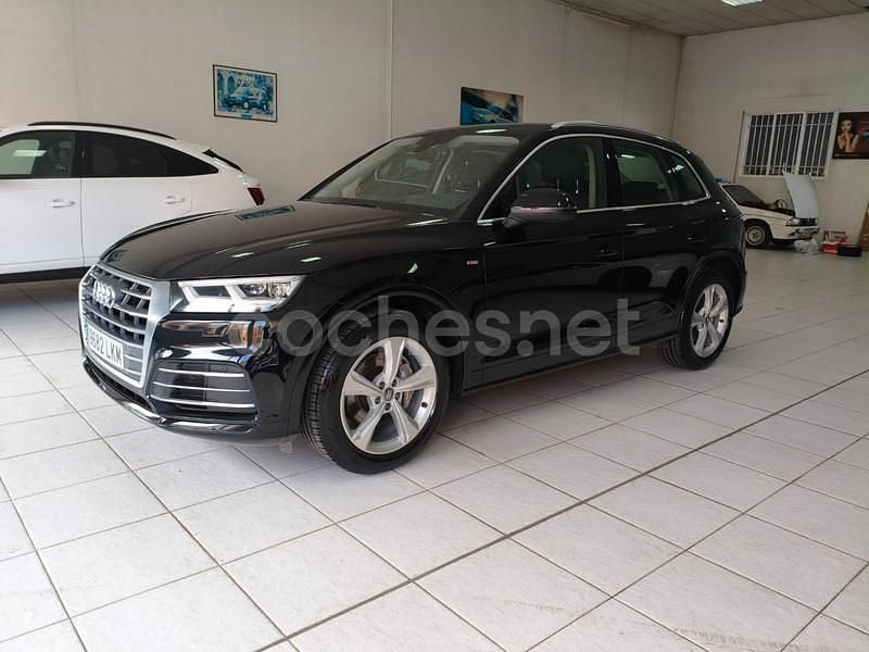 Usado Audi Q5 S-Line 163 CV (119 kW) 2020 Negro SUV