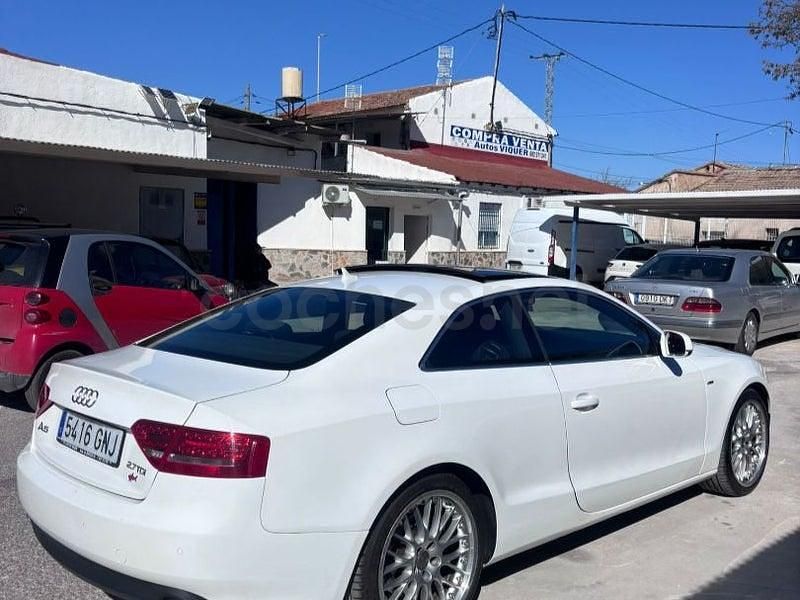 Usado Audi A5 190 CV (139 kW) 2010 Blanco Coupe