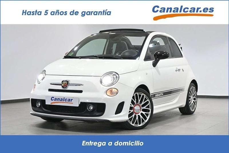 Usado Abarth 500C 140 CV (102 kW) 2015 Blanco Descapotable