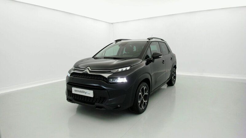 Negro perla nera / blanco Usado 2023 Citroën C3 Aircross PureTech SUV | 15.560 € (Precio justo) - Imagen 1/4