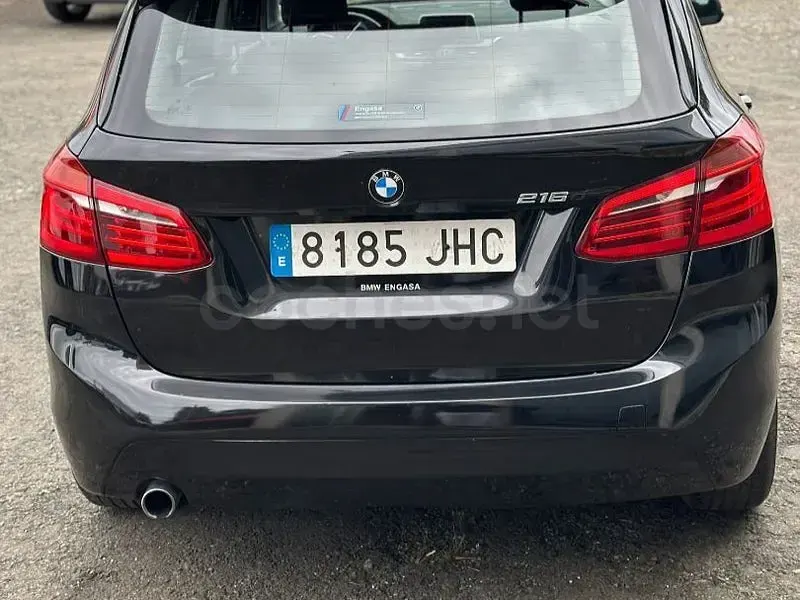 Usado BMW 216 Comfort Edition 116 CV (85 kW) 2015 Negro Familiar