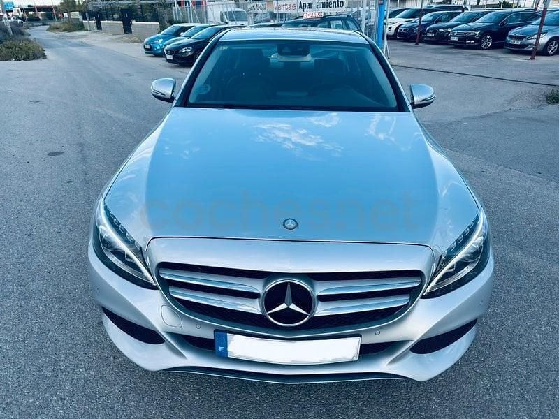 Usado Mercedes C220 Avantgarde 170 CV (125 kW) 2016 Gris / plata Berlina