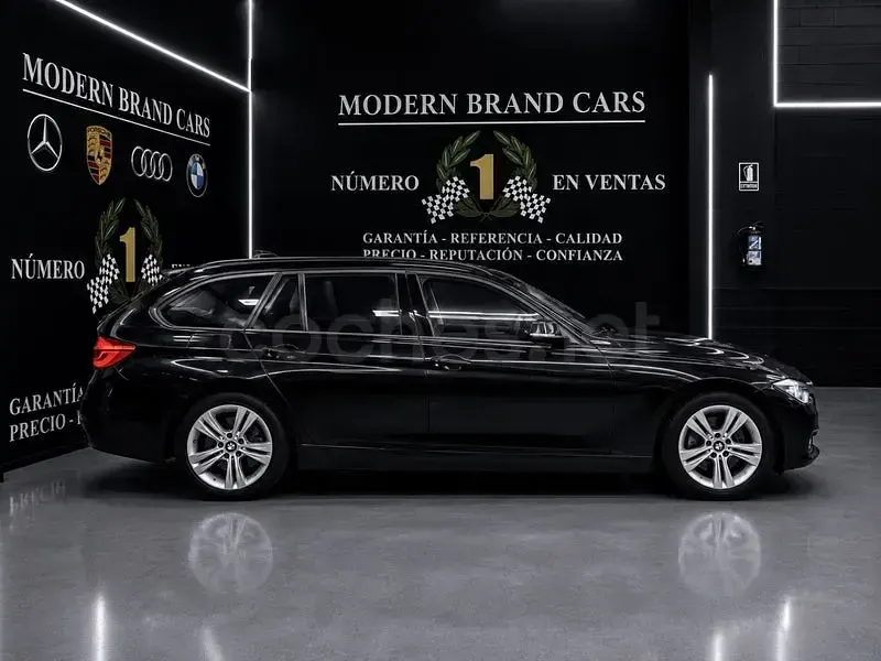 Usado BMW 318 Advantage 150 CV (110 kW) 2018 Negro Familiar