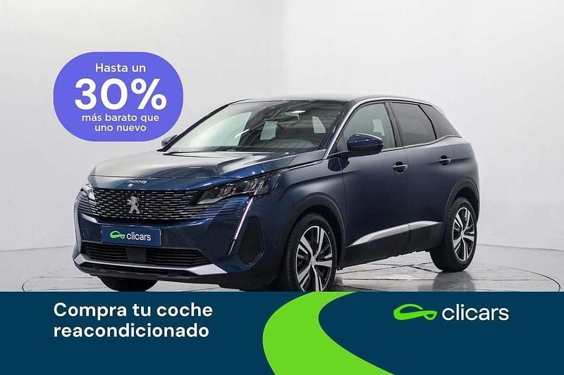 Azul Usado 2021 Peugeot 3008 Allure SUV | 14.590 € (Super precio) - Imagen 1/4
