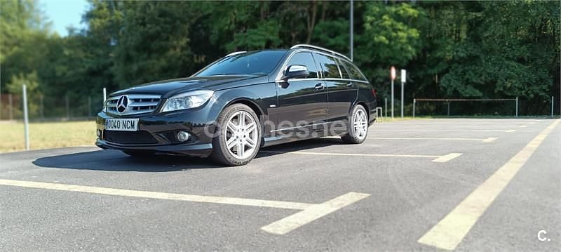 Negro Usado 2008 Mercedes C280 Avantgarde Familiar | 7500 € (Super precio) - Imagen 1/4
