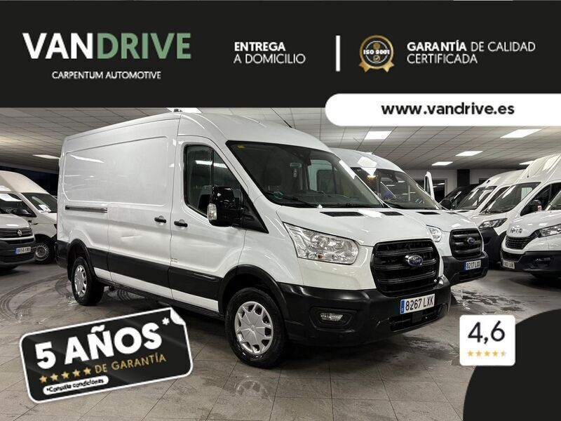 Blanco Usado 2022 Ford Transit Berlina | 18.900 € (Super precio) - Imagen 1/4