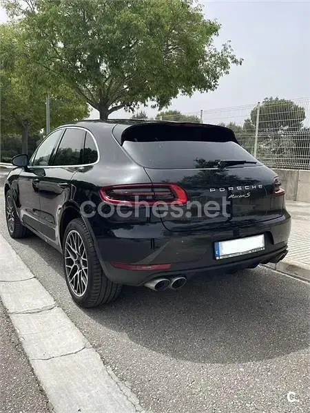 Usado Porsche Macan S Diesel 258 CV (189 kW) 2017 Negro SUV
