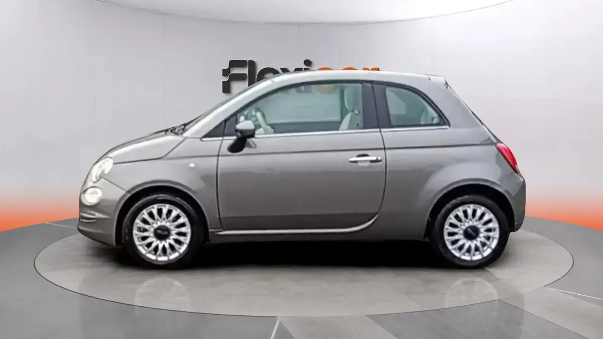 Usado Fiat 500 Lounge 69 CV (50 kW) 2019 Gris Berlina