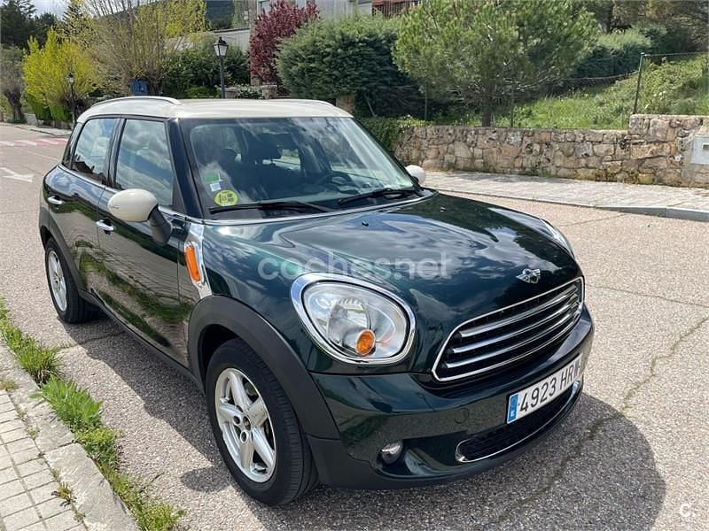 Verde Usado 2013 Mini One D Countryman SUV | 8600 € (Buen precio) - Imagen 1/4