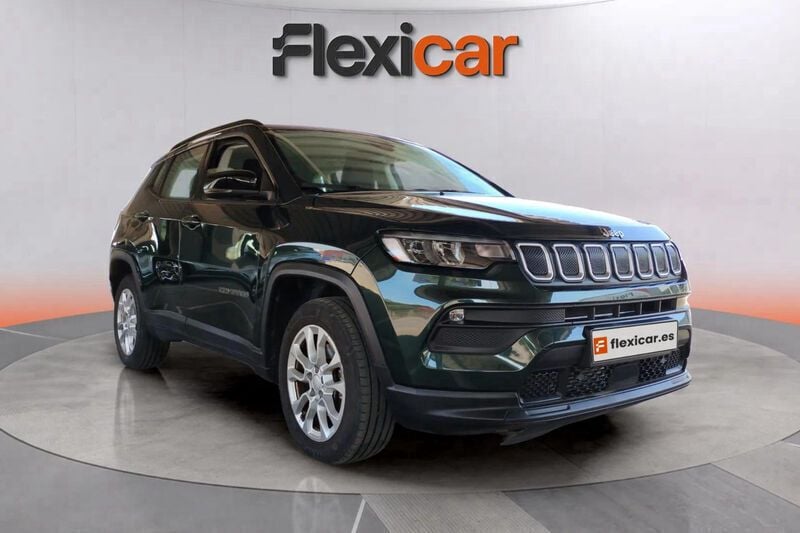 Verde Usado 2021 Jeep Compass Longitude SUV | 16.790 € (Super precio) - Imagen 1/4