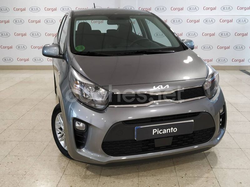 Gris / plata Usado 2022 Kia Picanto Comfort Utilitario | 15.950 € - Imagen 1/4