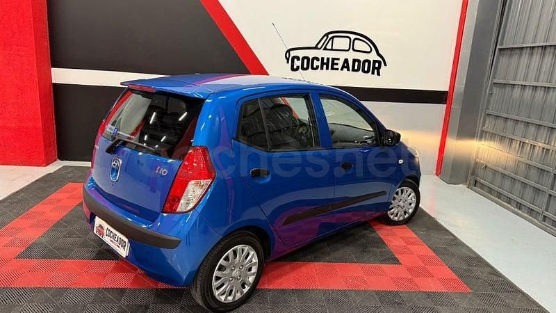 Usado Hyundai i10 Comfort 66 CV (48 kW) 2008 Azul Utilitario