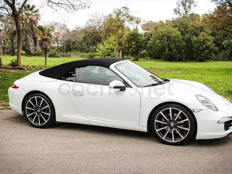 Usado Porsche 911 Carrera Cabriolet 350 CV (257 kW) 2014 Blanco Descapotable