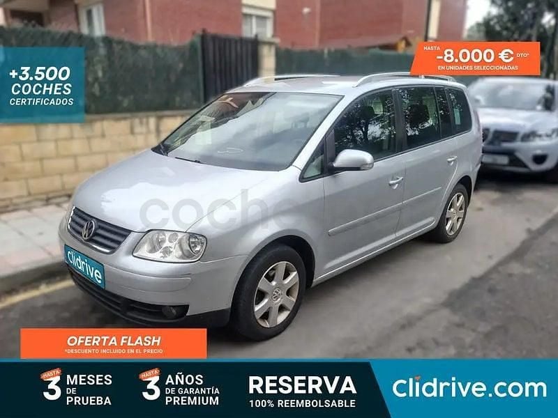 Gris Usado 2006 VW Touran Advance Monovolumen | 3990 € (Buen precio) - Imagen 1/3