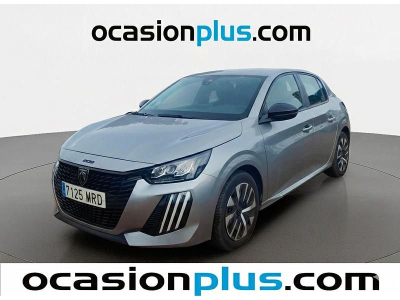 Usado Peugeot 208 Active 102 CV (75 kW) 2024 Gris Utilitario