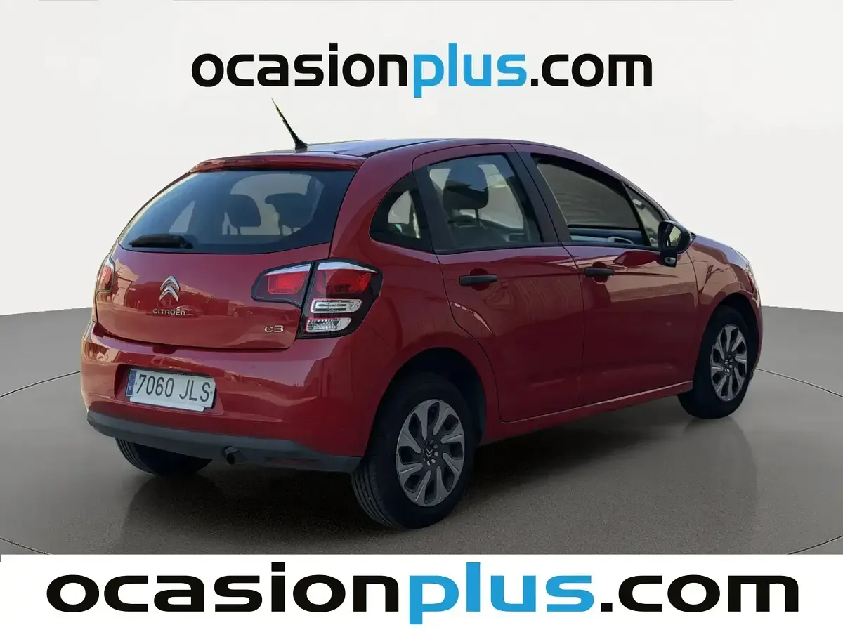 Usado Citroën C3 Live 68 CV (50 kW) 2016 Rojo Utilitario