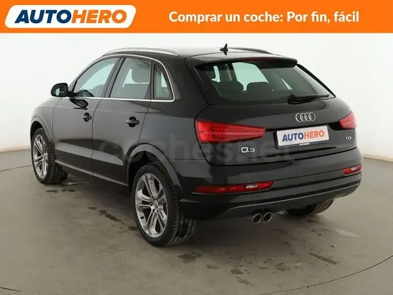 Usado Audi Q3 Sport 120 CV (88 kW) 2018 Negro SUV