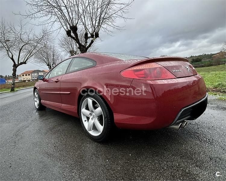 Usado Peugeot 407 Coupe 211 CV (155 kW) 2006 Granate Coupe