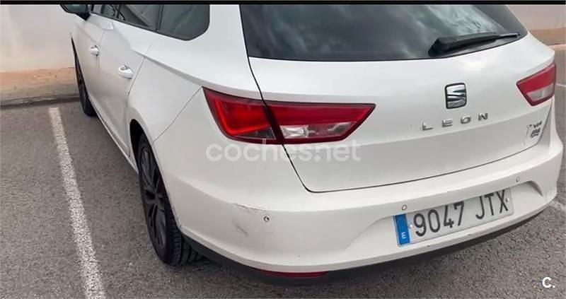 Brugt Seat Leon ST CONNECT 110 HK (80 kW) 2016 Hvid Stationcar