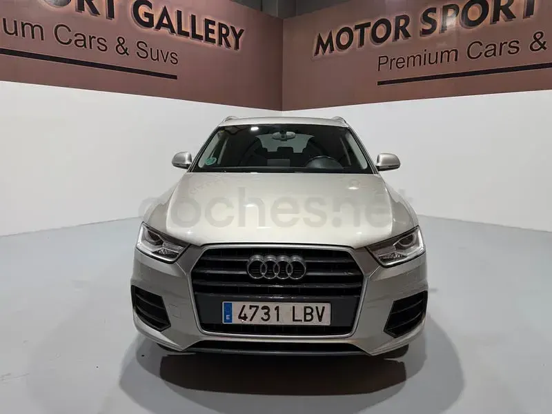 Usado Audi Q3 Sport 150 CV (110 kW) 2015 Gris / plata SUV