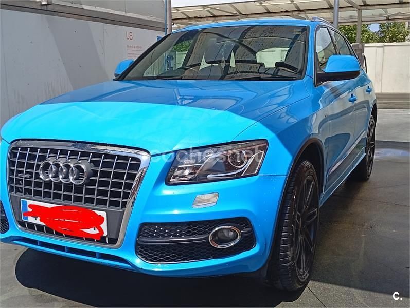 Begagnad Audi Q5 170 HK (125 kW) 2009 Blå SUV