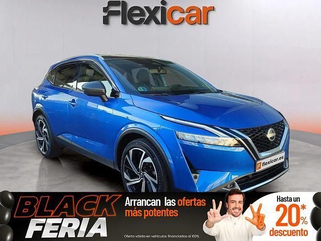 Azul Usado 2023 Nissan Qashqai Tekna+ SUV | 26.990 € (Precio justo) - Imagen 1/4