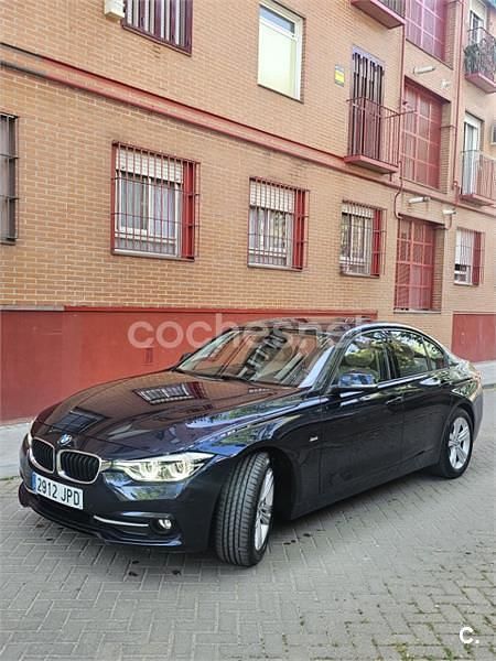 Usado BMW 318 Sport Line 150 CV (110 kW) 2016 Azul Berlina