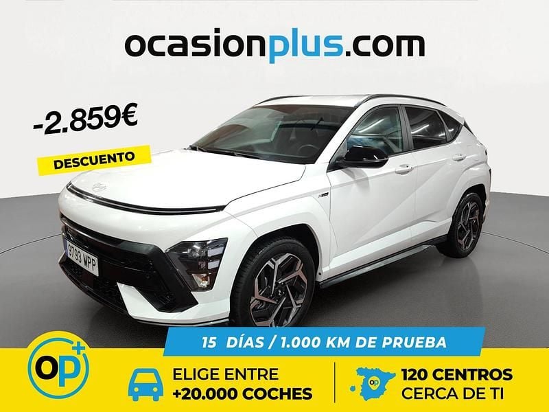 Usado Hyundai Kona N Line 141 CV (103 kW) 2024 Blanco SUV