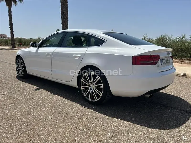 Usado Audi A5 Sportback 190 CV (139 kW) 2011 Blanco Utilitario