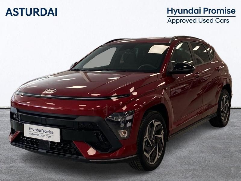 Ultimate red (perlado) Usado 2023 Hyundai Kona N Line SUV | 27.900 € (Caro) - Imagen 1/4