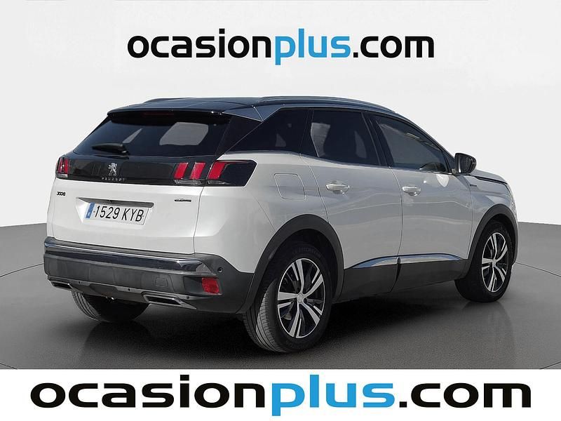Usado Peugeot 3008 GT-line 130 CV (95 kW) 2019 Blanco SUV