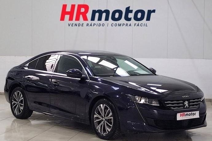 Azul Usado 2021 Peugeot 508 Allure Berlina | 19.899 € (Precio justo) - Imagen 1/4