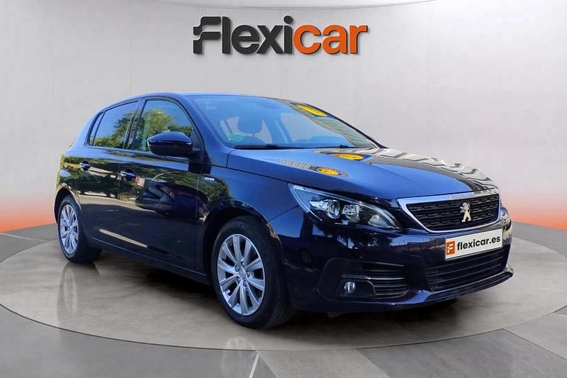 Azul Usado 2020 Peugeot 308 Style Berlina | 9890 € (Precio justo) - Imagen 1/4