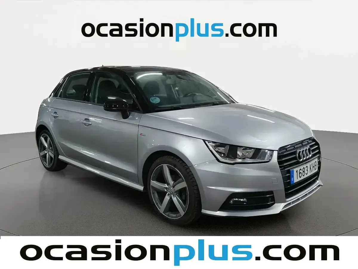 Usado Audi A1 S-Line 95 CV (69 kW) 2018 Gris