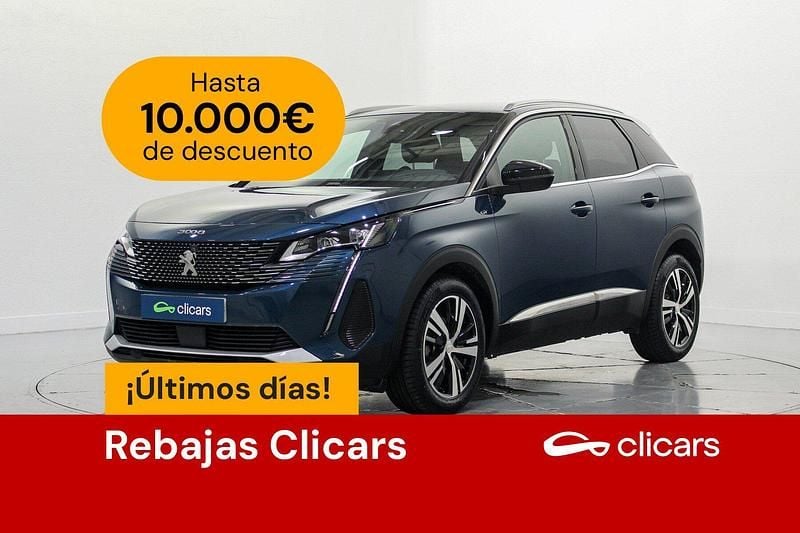 Azul Usado 2023 Peugeot 3008 GT SUV | 25.990 € (Precio justo) - Imagen 1/4